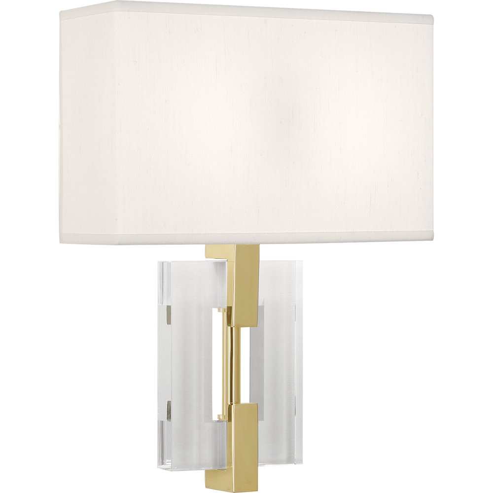 Lincoln Wall Sconce in Modern Brass Color. Picture 1