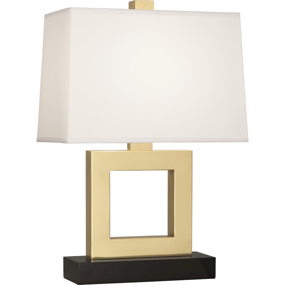 Doughnut Accent Lamp in Natural Brass Color. Picture 1