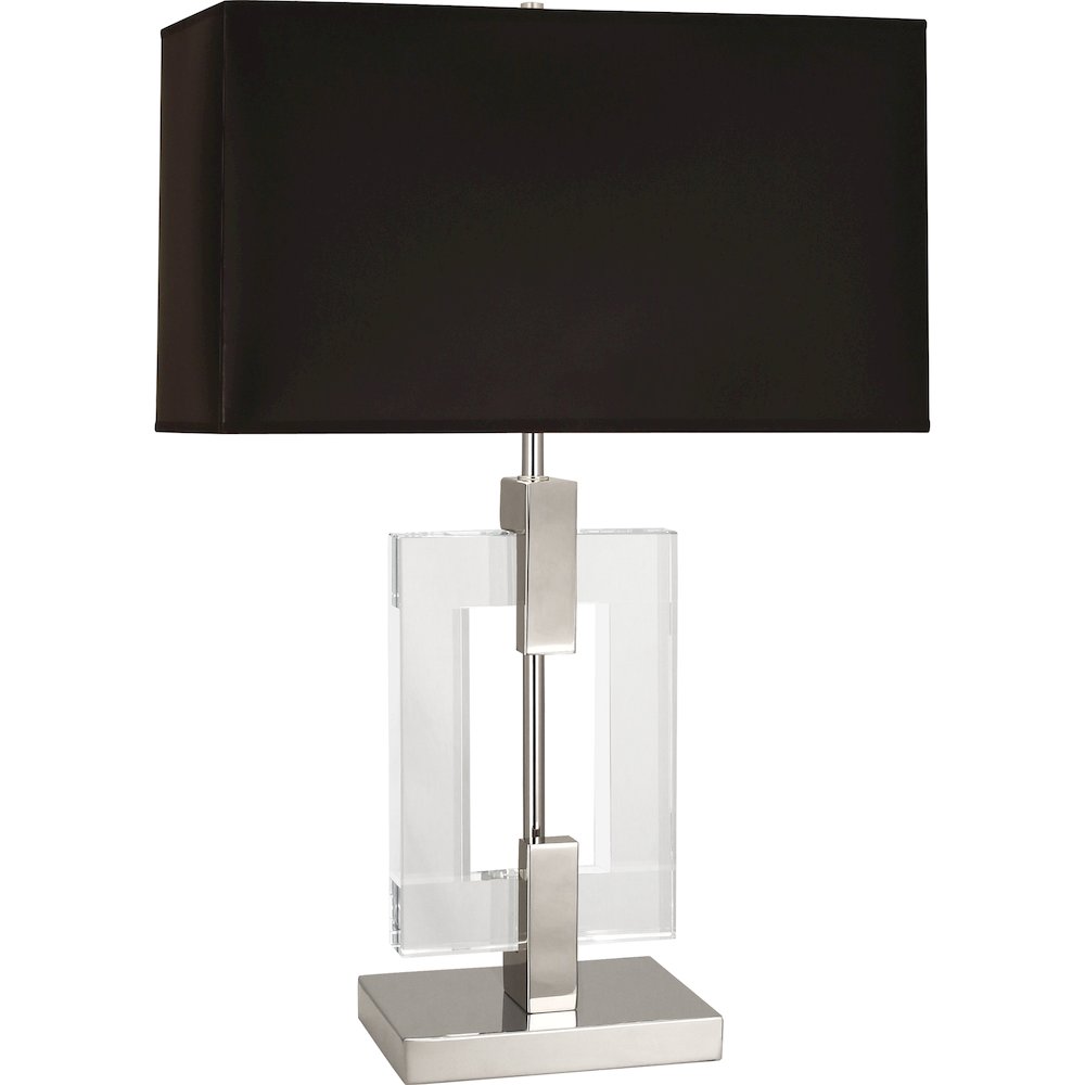 Lincoln Table Lamp in Polished Nickel Color. Picture 1