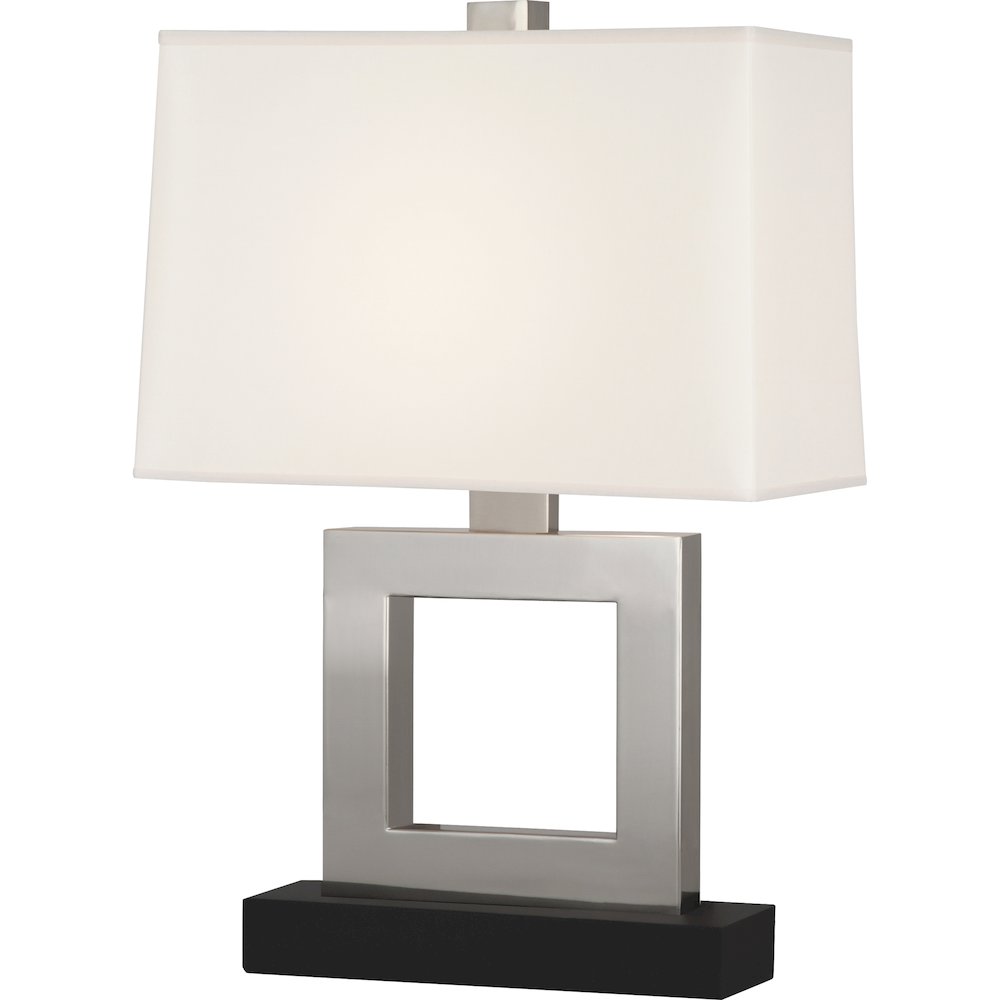 Doughnut Accent Lamp in Antique Silver Color. Picture 1
