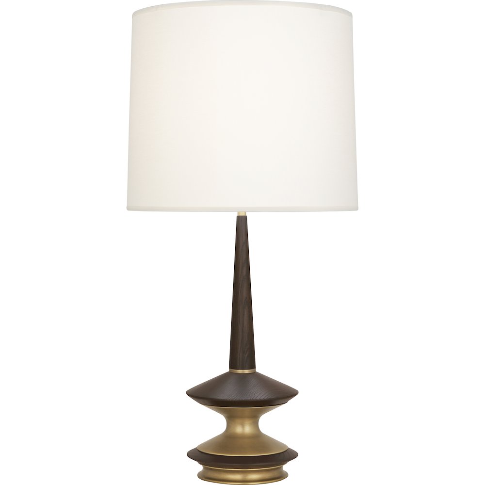 Fletcher Table Lamp in Warm Brass Color. Picture 1