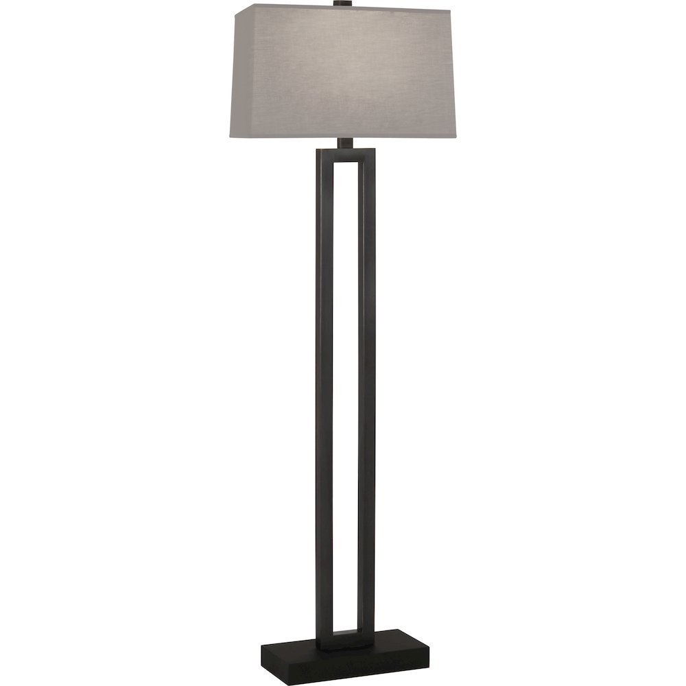 Doughnut Floor Lamp in Deep Patina Bronze Color. Picture 1