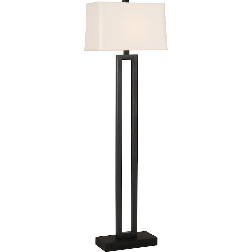 Doughnut Floor Lamp in Deep Patina Bronze Color. Picture 1