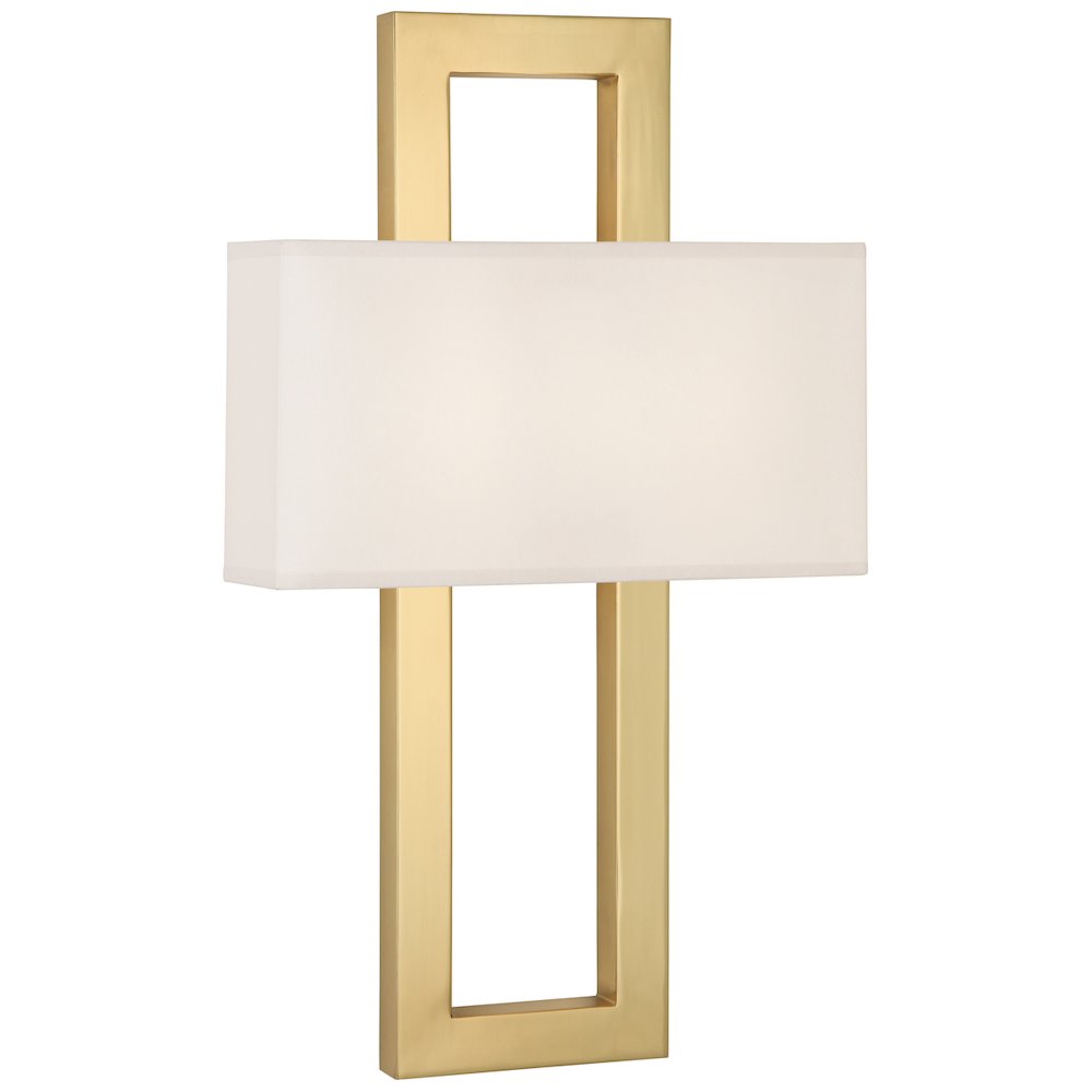 Doughnut Wall Sconce in Antique Brass Color. Picture 1