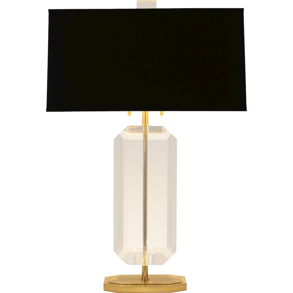 Jacqueline Table Lamp in Modern Brass Color. Picture 1
