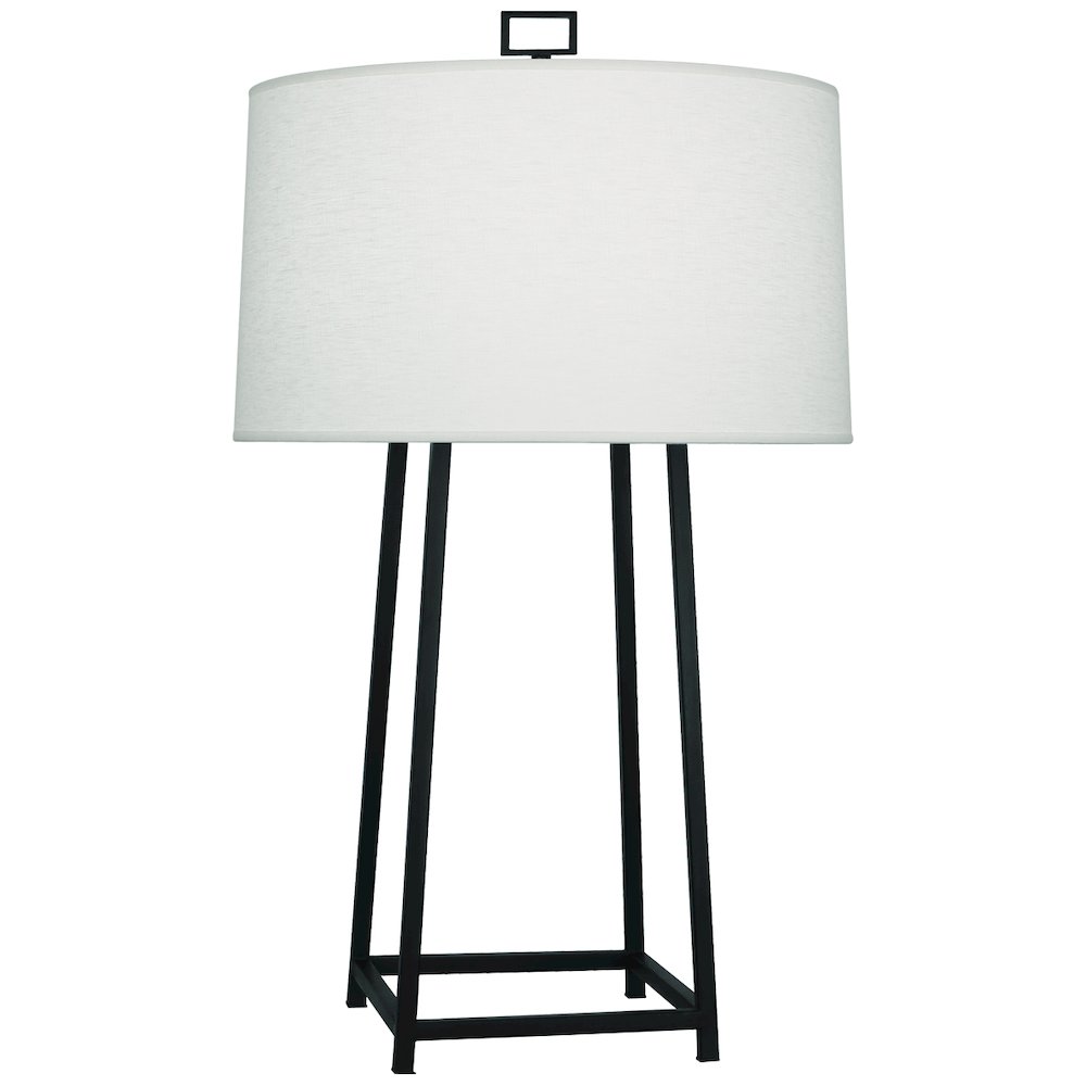 Cooper Table Lamp in Wrought Iron Color. Picture 1