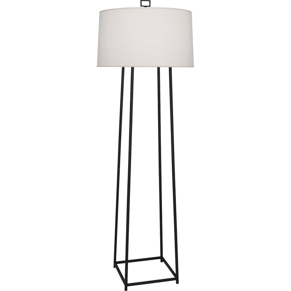 Cooper Floor Lamp in Wrought Iron Color. Picture 1