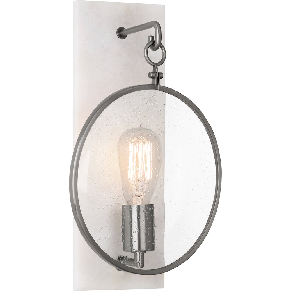 Fineas Wall Sconce in Dark Antique Nickel Color. Picture 1