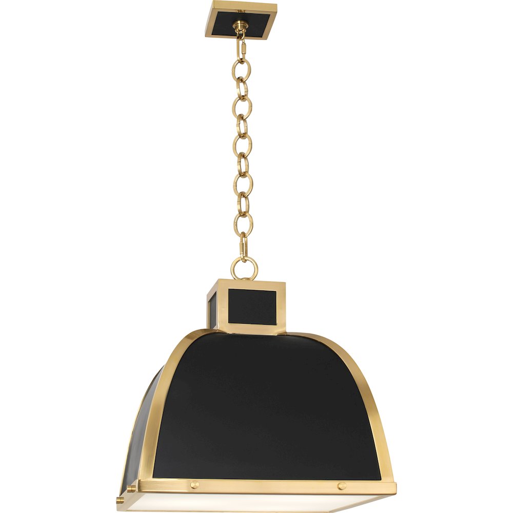 Ranger Pendant in Matte Black Painted Color. Picture 1