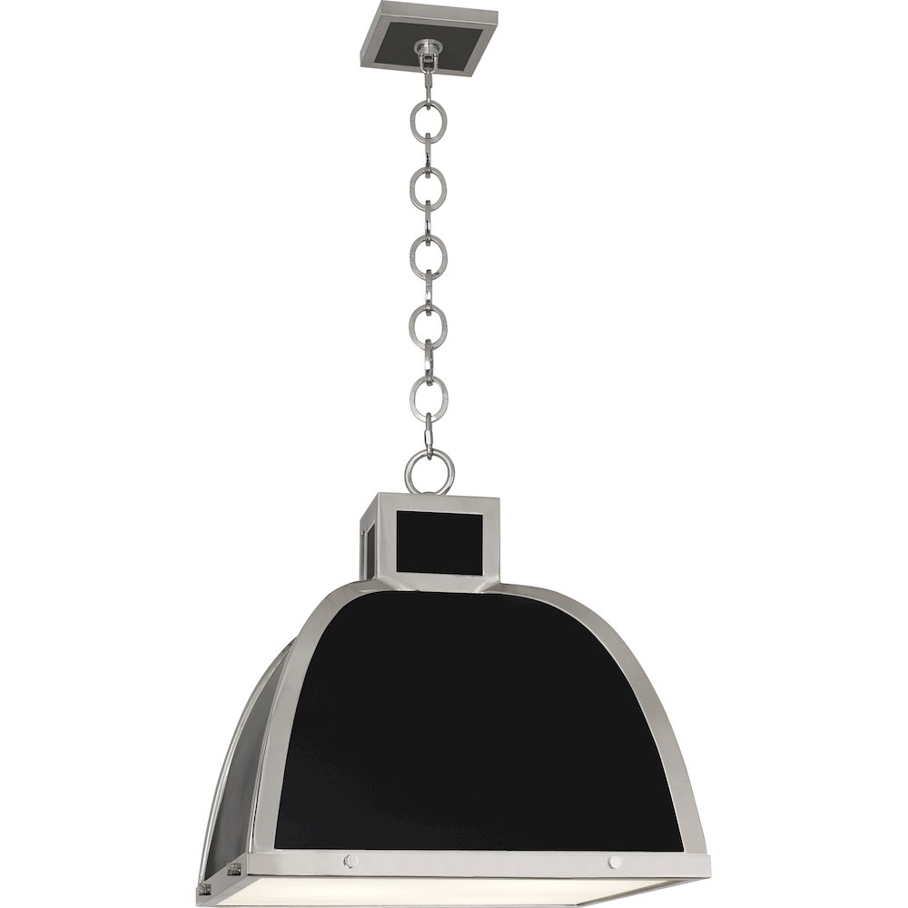 Ranger Pendant in Matte Black Painted Color. Picture 1