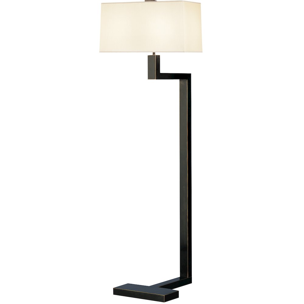 Doughnut Floor Lamp in Deep Patina Bronze Color. Picture 1