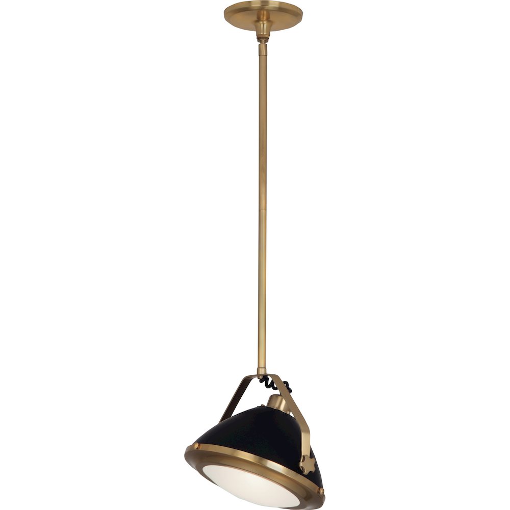 Apollo Pendant in Antique Brass Color. Picture 1