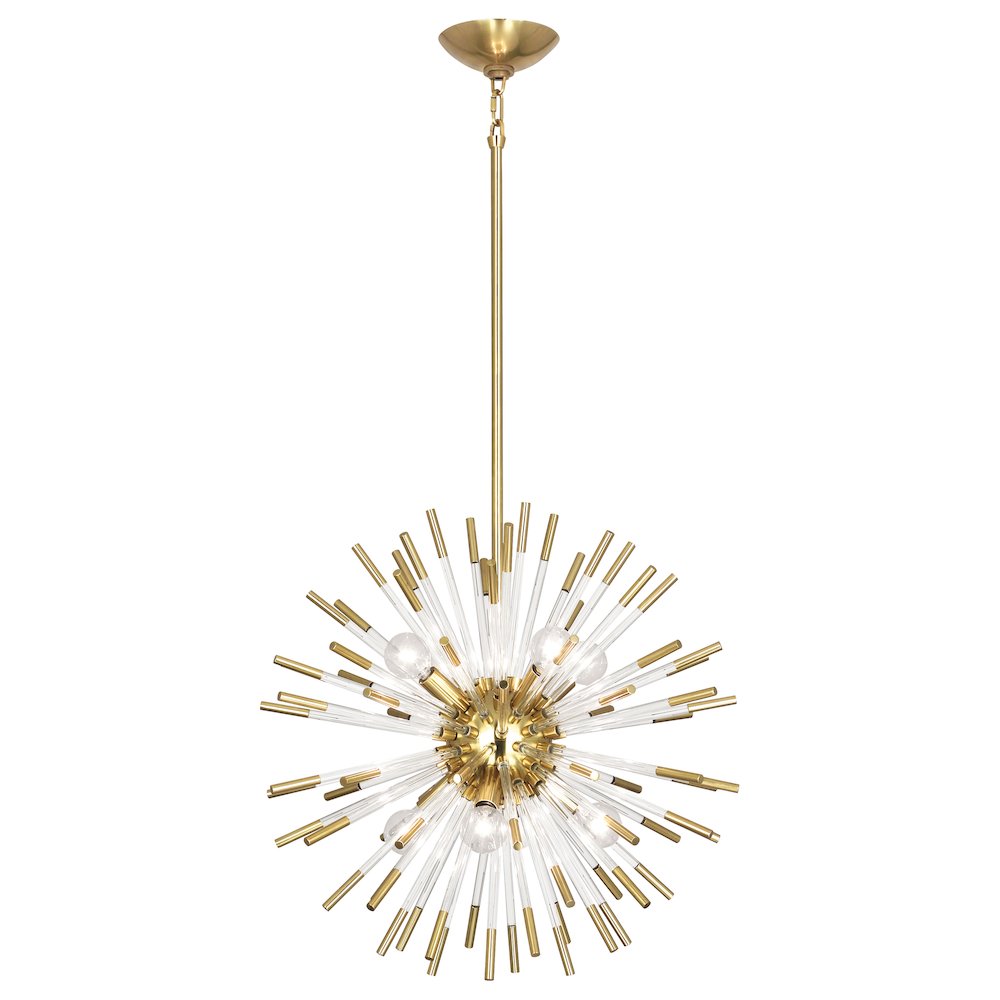 Andromeda Pendant in Modern Brass Color. Picture 1