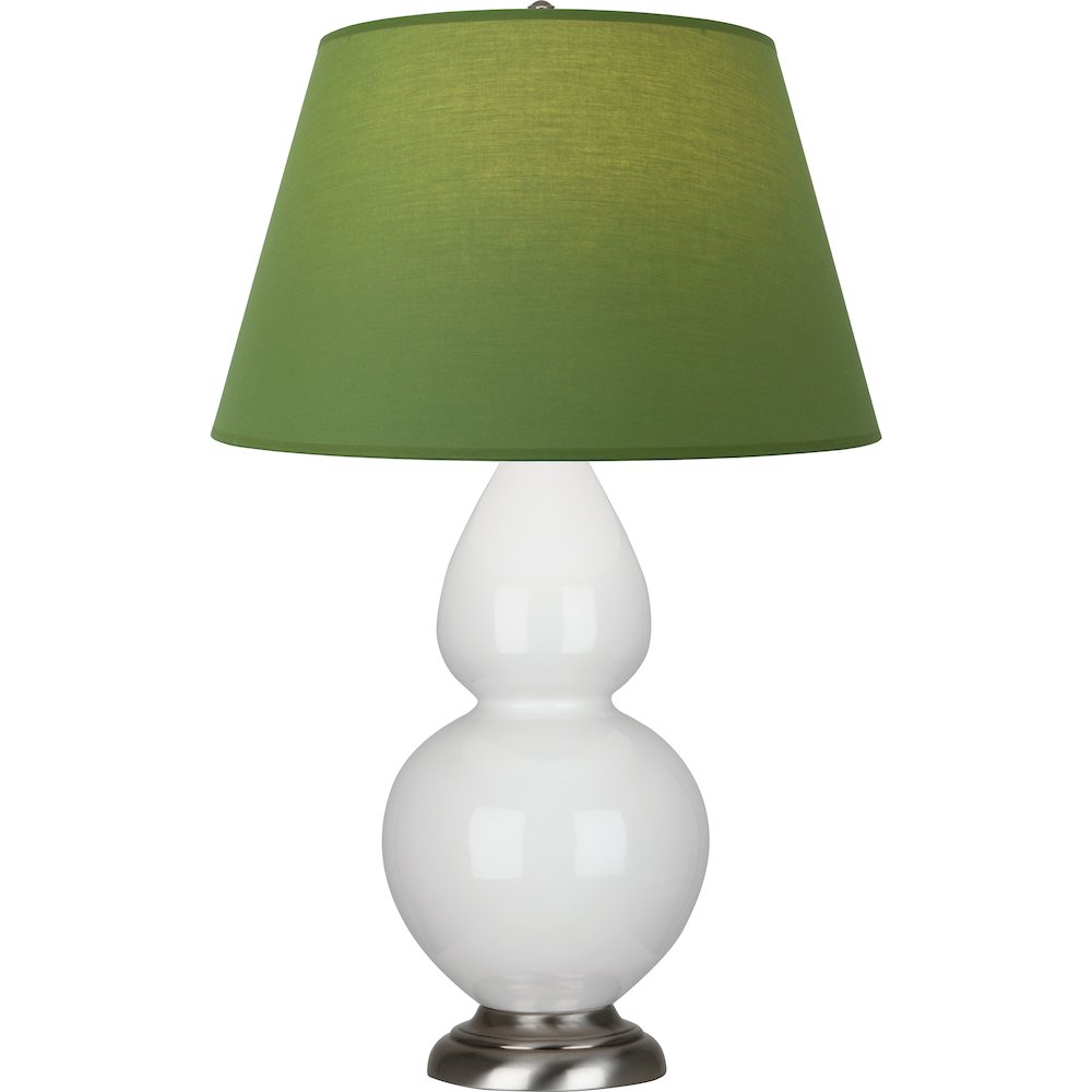 Lily Double Gourd Table Lamp in Lily Glazed Ceramic Color. Picture 1