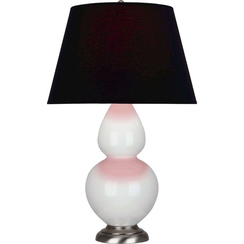 Lily Double Gourd Table Lamp in Lily Glazed Ceramic Color. Picture 1
