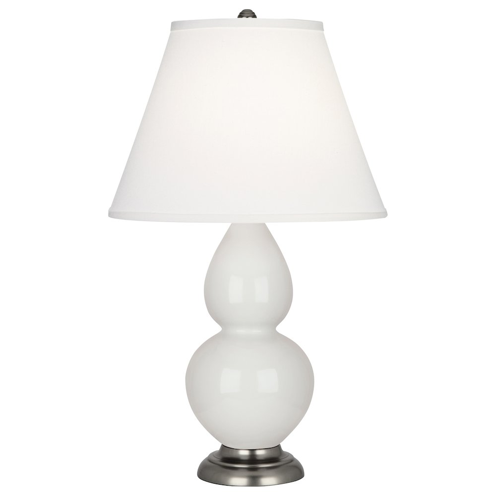 Lily Small Double Gourd Accent Lamp in Lily Glazed Ceramic Color. Picture 1