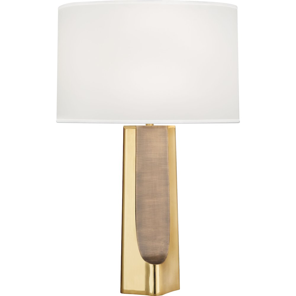 Margeaux Table Lamp in Modern Brass Color. Picture 1