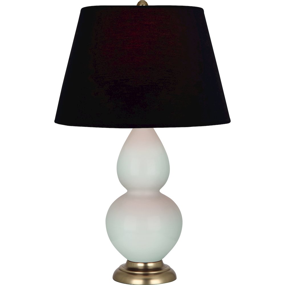Celadon Double Gourd Table Lamp in Celadon Glazed Ceramic Color. Picture 1
