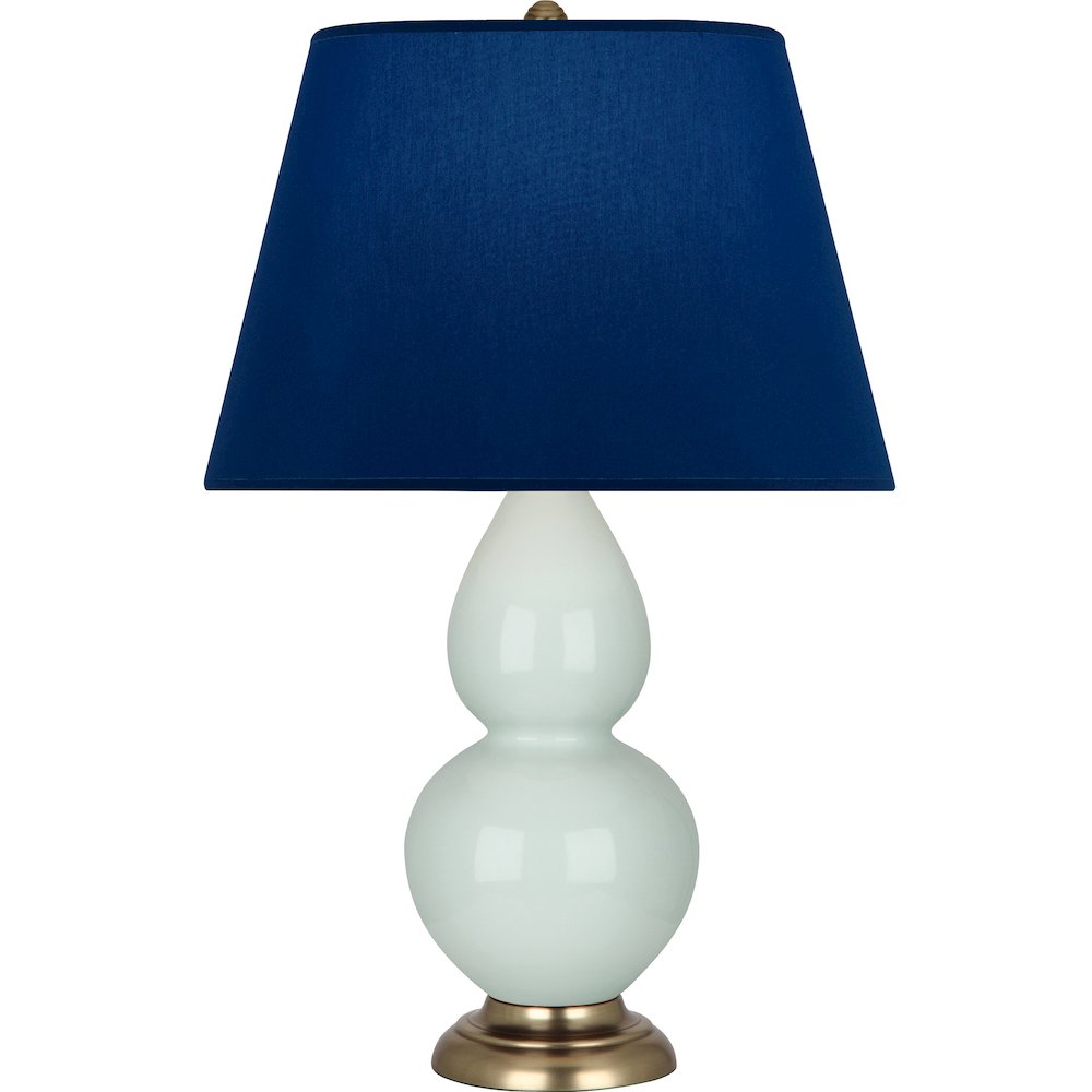Celadon Double Gourd Table Lamp in Celadon Glazed Ceramic Color. Picture 1