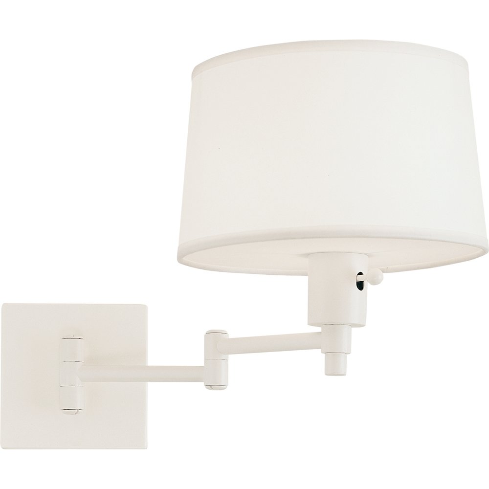 Real Simple Wall Swinger in Stardust White Powder Coat Color. Picture 1