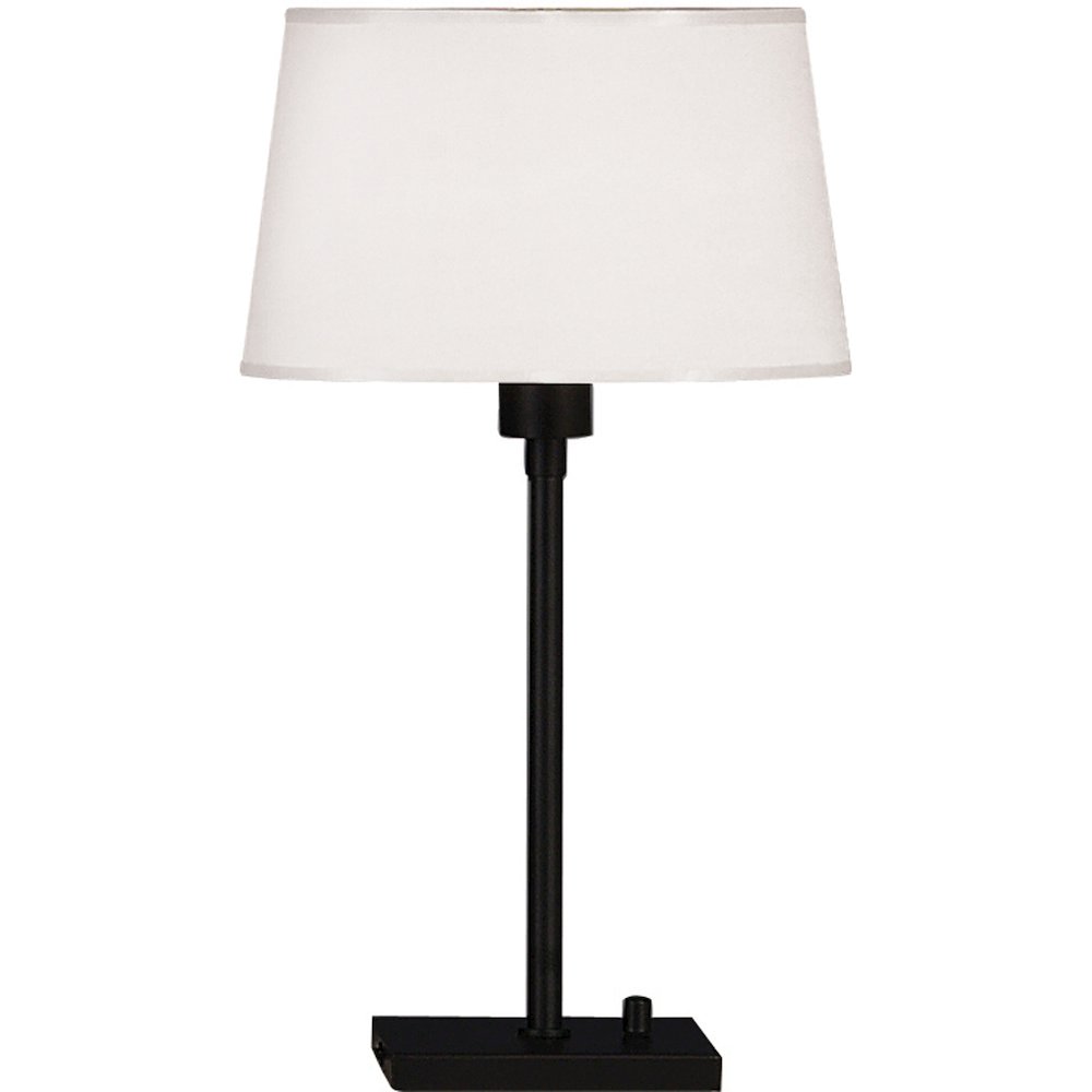 Real Simple Table Lamp in Matte Black Powder Coat Color. Picture 1