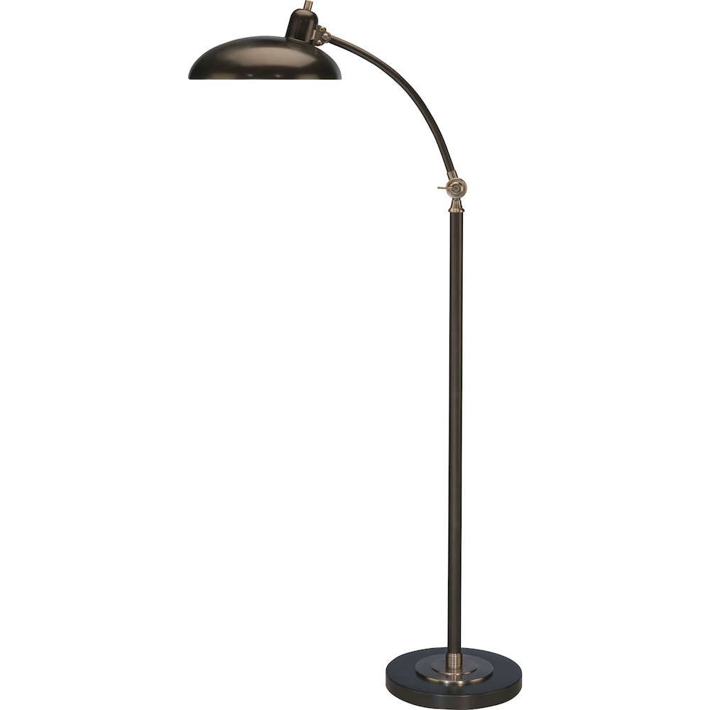 Bruno Floor Lamp in Lead Bronze Color. Picture 1