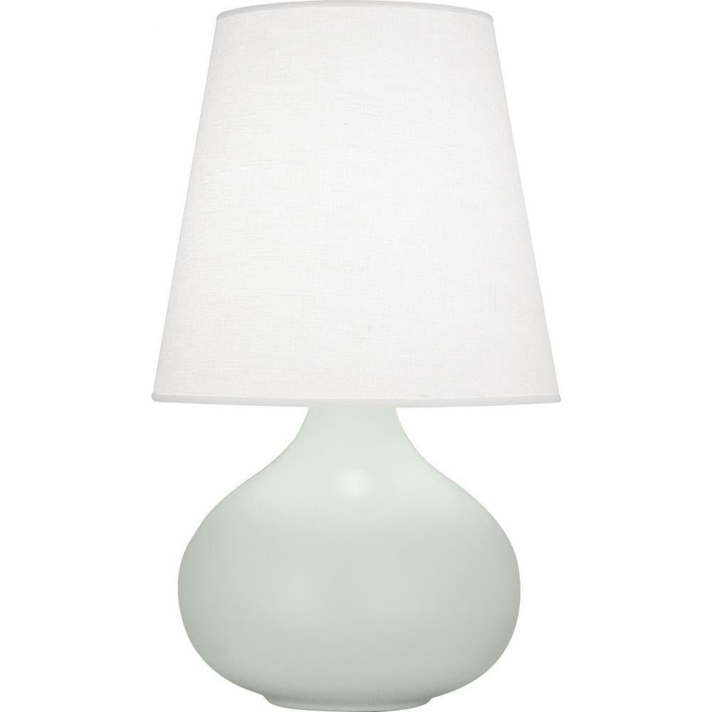 Matte Celadon June Accent Lamp in Matte Celadon Glazed Ceramic Color. Picture 2