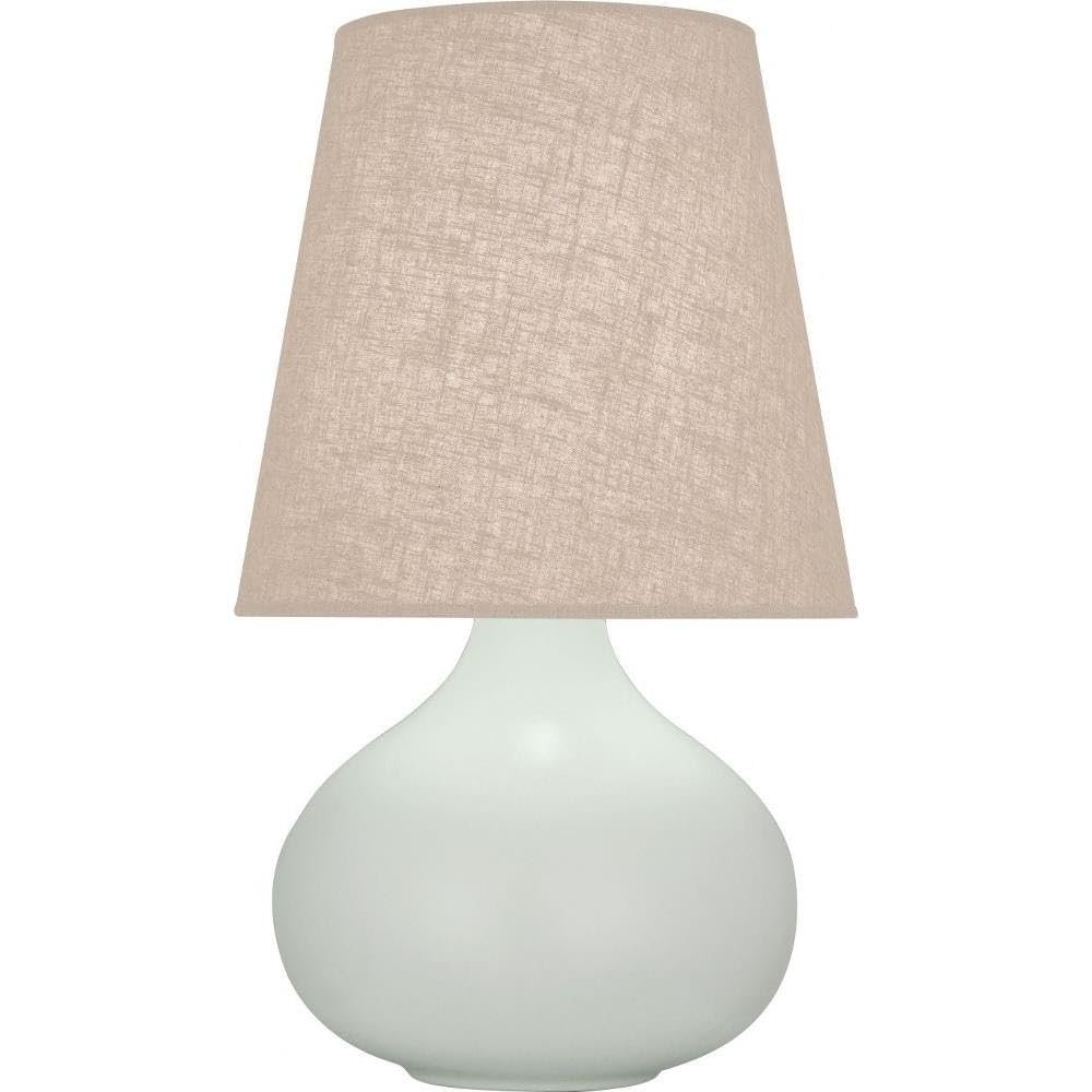 Matte Celadon June Accent Lamp in Matte Celadon Glazed Ceramic Color. Picture 3