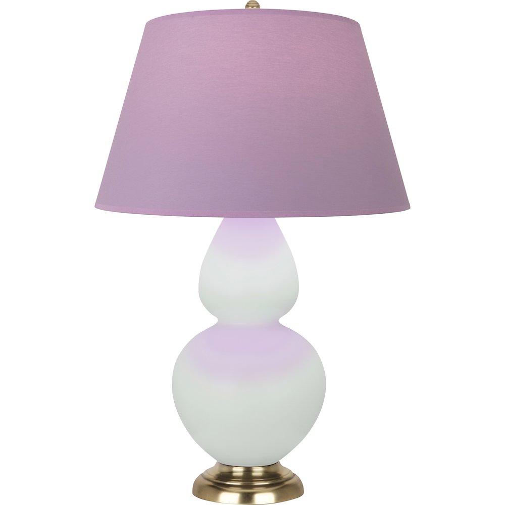 Matte Celadon Double Gourd Table Lamp in Matte Celadon Glazed Ceramic Color. Picture 1