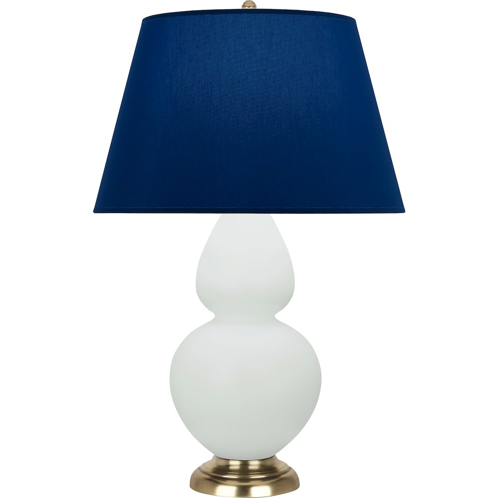 Matte Celadon Double Gourd Table Lamp in Matte Celadon Glazed Ceramic Color. Picture 1