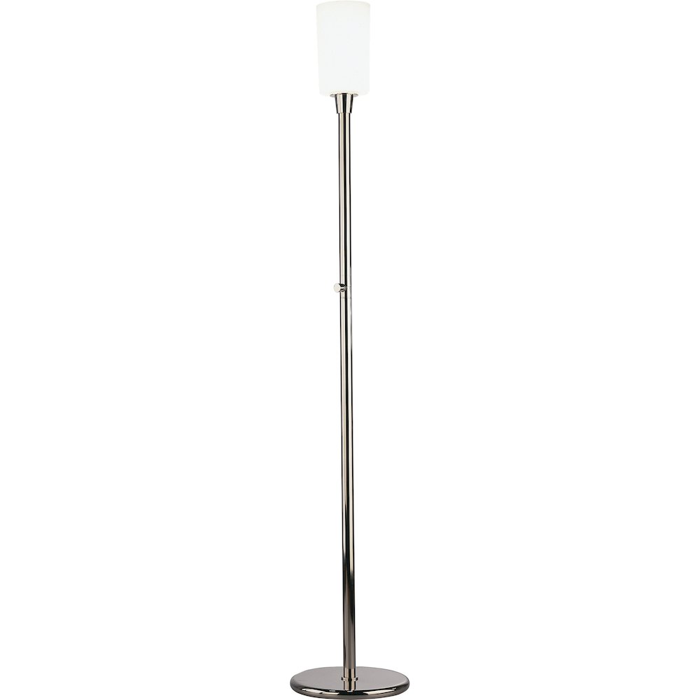 Rico Espinet Nina Torchiere in Polished Nickel Color. Picture 1