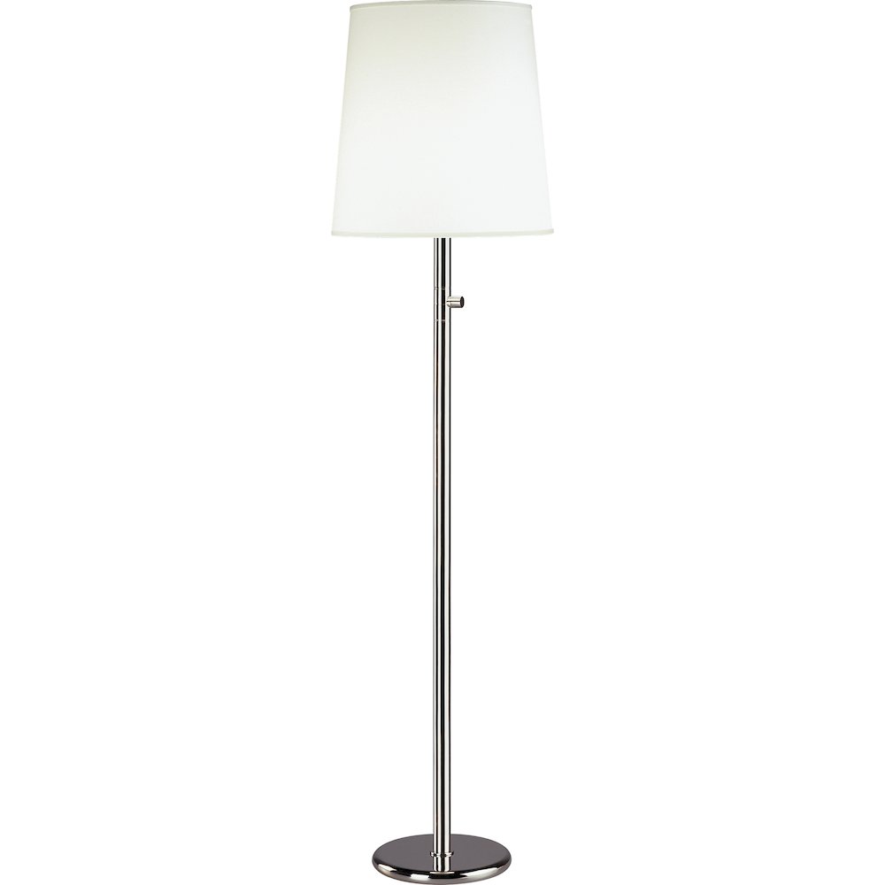 Rico Espinet Buster Chica Floor Lamp in Polished Nickel Color. Picture 1