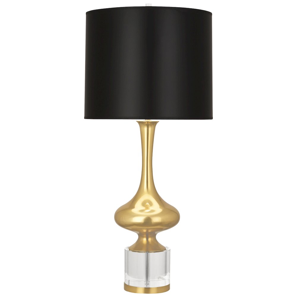 Jeannie Table Lamp in Modern Brass Color. Picture 1
