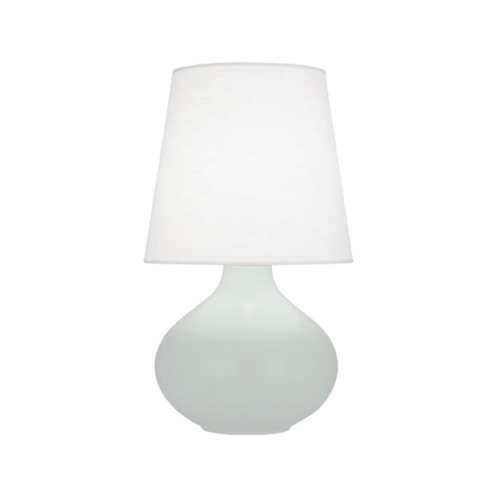 Matte Celadon June Table Lamp in Matte Celadon Glazed Ceramic Color. Picture 1
