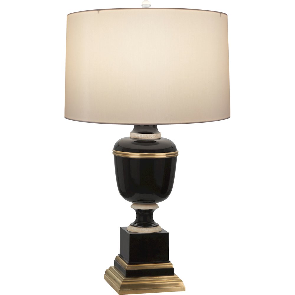 Annika Table Lamp in Black Lacquered Paint Color. Picture 1