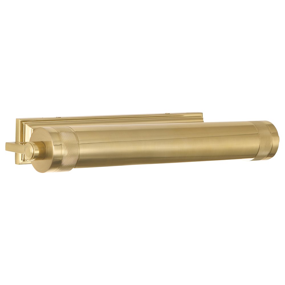 Wyatt Wall Sconce in Modern Brass Color. Picture 1