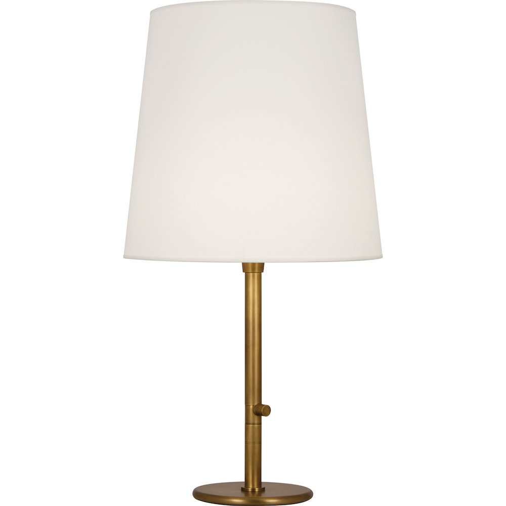 Rico Espinet Buster Table Lamp in Aged Brass Color. Picture 1