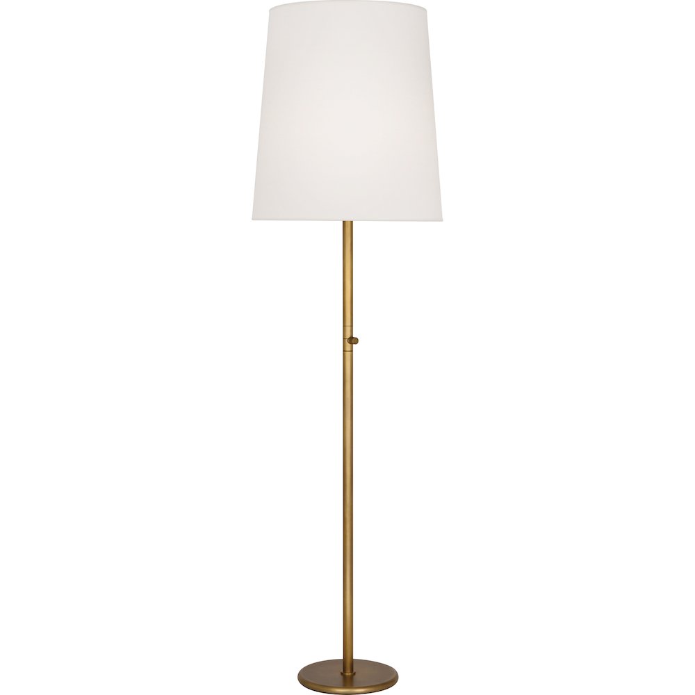 Rico Espinet Buster Floor Lamp in Aged Brass Color. Picture 1