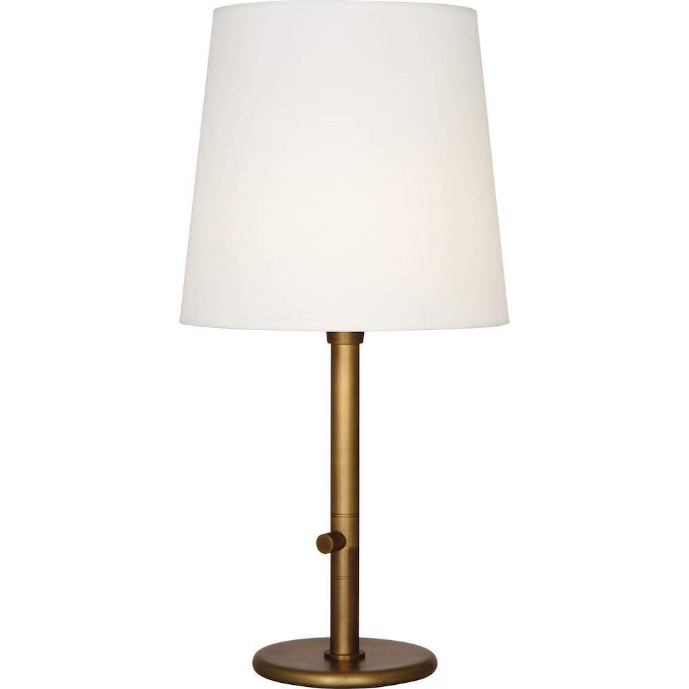 Rico Espinet Buster Chica Accent Lamp in Aged Brass Color. Picture 1