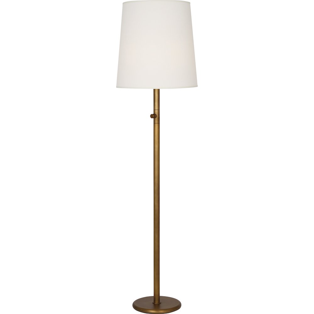 Rico Espinet Buster Chica Floor Lamp in Aged Brass Color. Picture 1