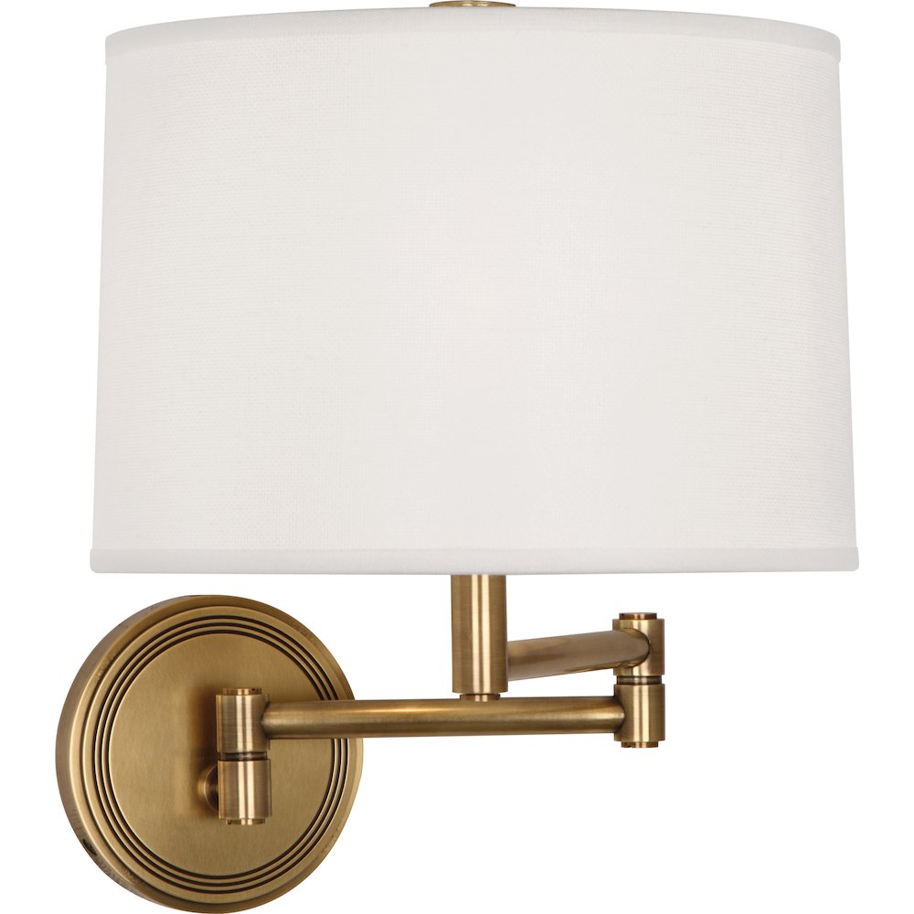 Sofia Wall Swinger in Antique Brass Color. Picture 1
