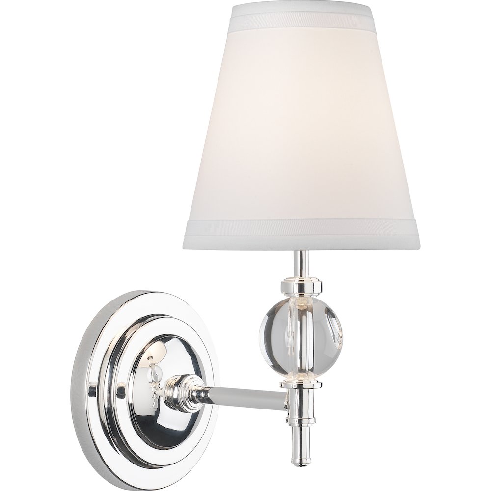 The Muses Wall Sconce in Lead Crystal Color. Picture 1