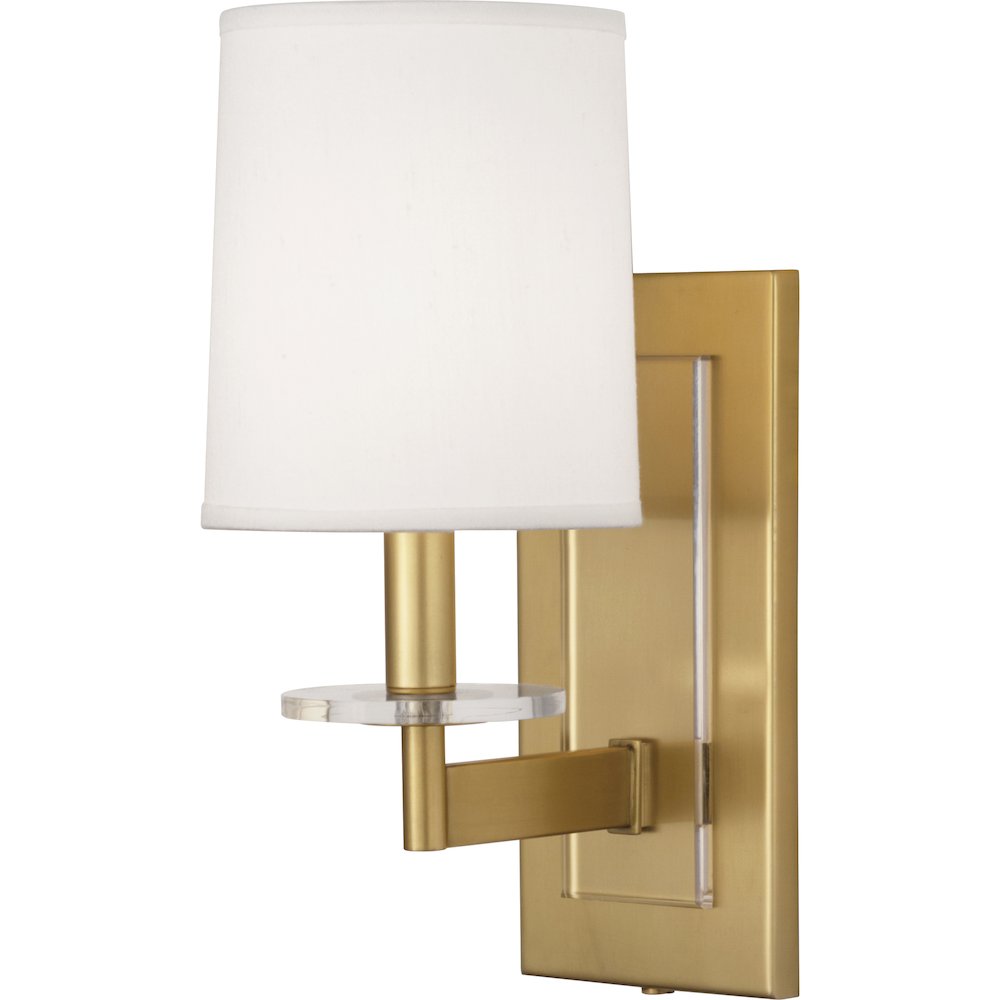 Alice Wall Sconce in Antique Brass Color. Picture 1