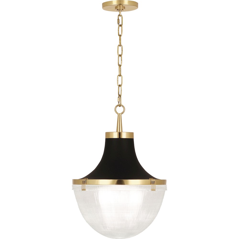 Brighton Pendant in Modern Brass Color. Picture 1