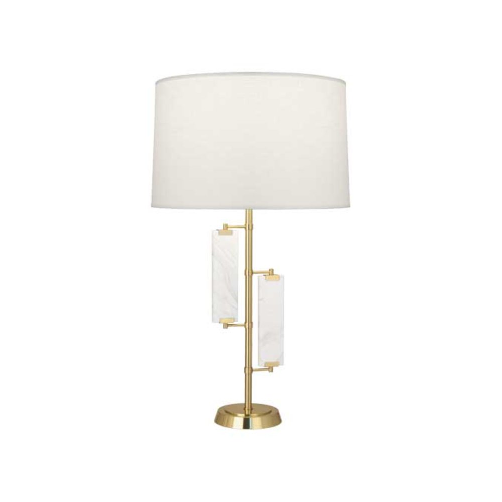 Alston Table Lamp in Modern Brass Color. Picture 1