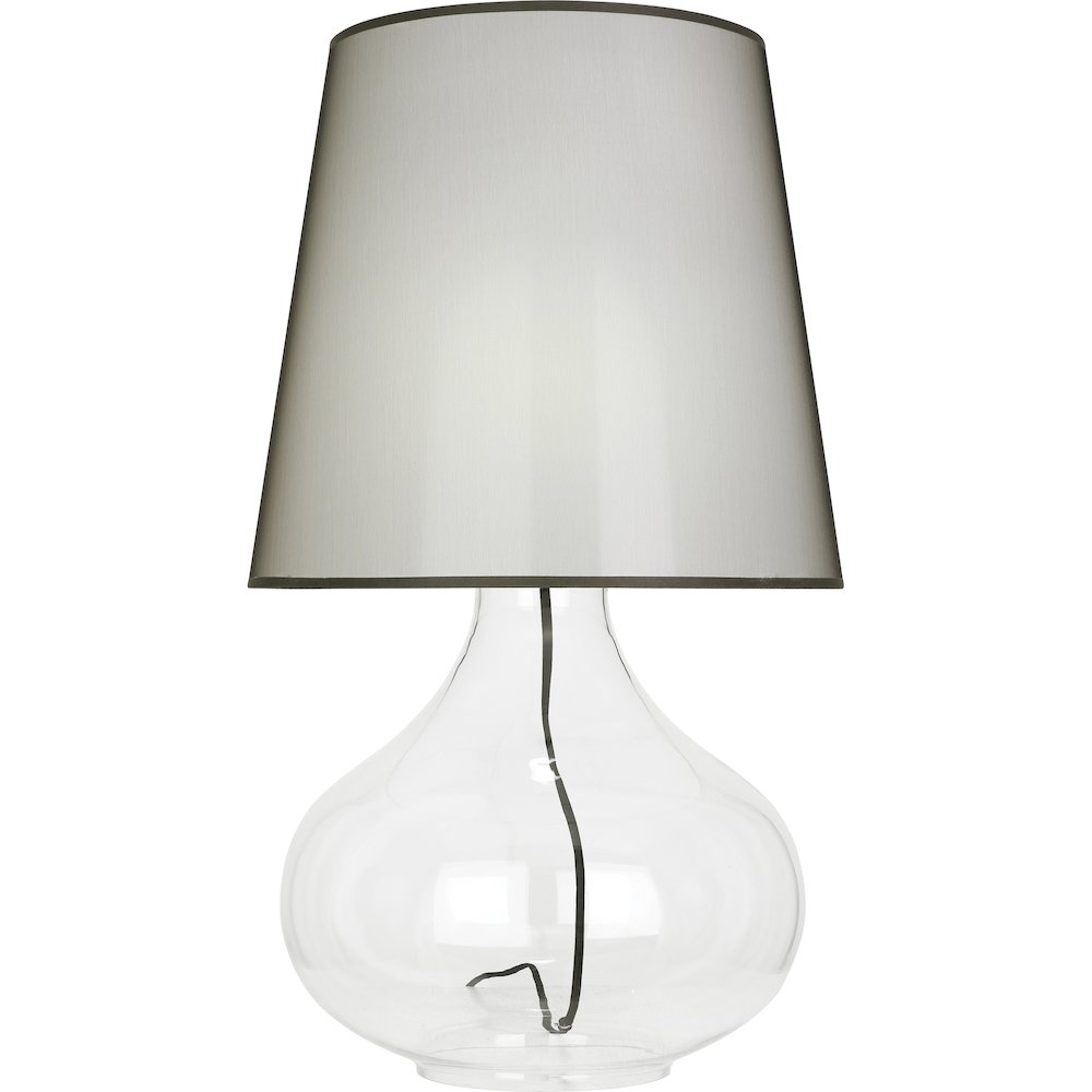 June Table Lamp in Clear Glass Body Color. Picture 1