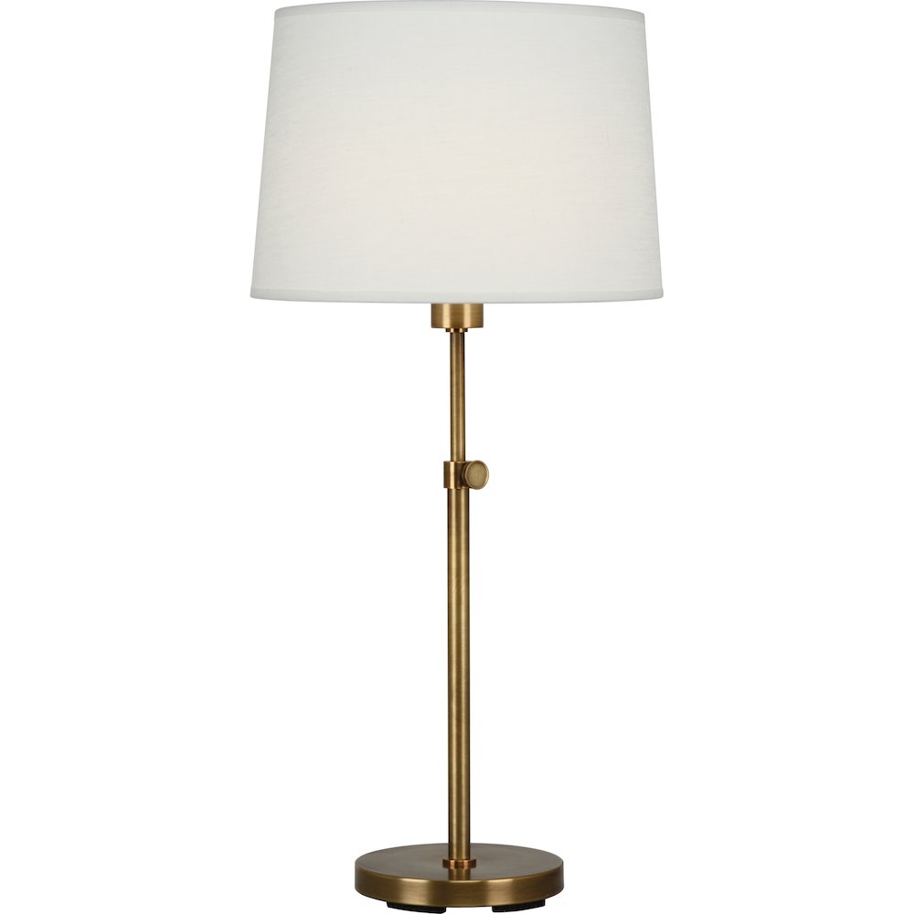Koleman Table Lamp in Aged Brass Color. Picture 1