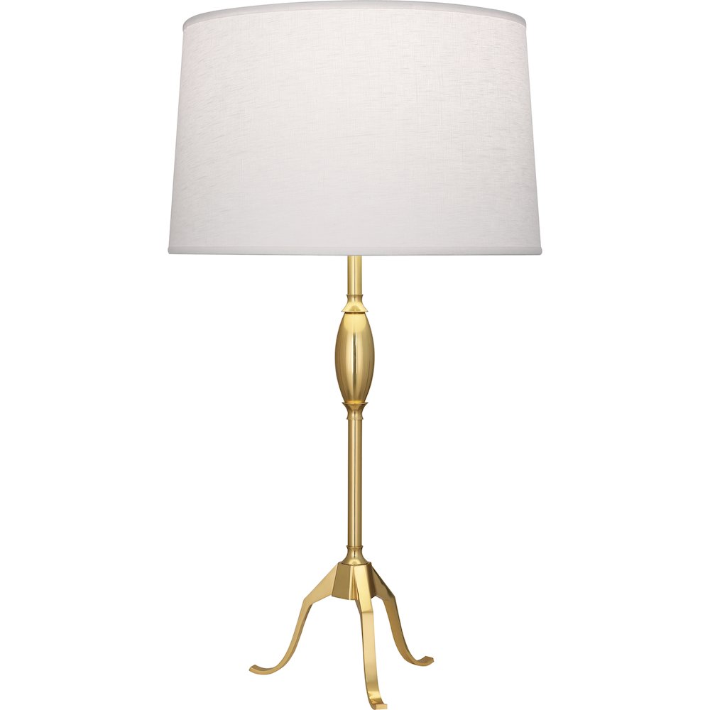 Grace Table Lamp in Modern Brass Color. Picture 1