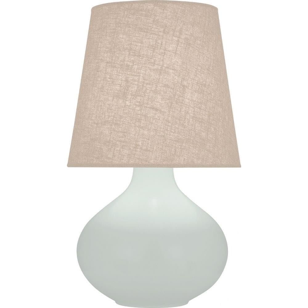 Matte Celadon June Table Lamp in Matte Celadon Glazed Ceramic Color. Picture 1