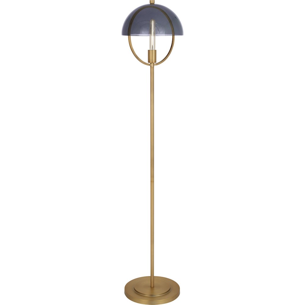 Mavisten Edition Copernica Floor Lamp in Lacquered Burnished Brass Color. Picture 1